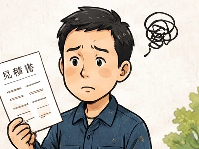 見積もりの内容がよくわからない
